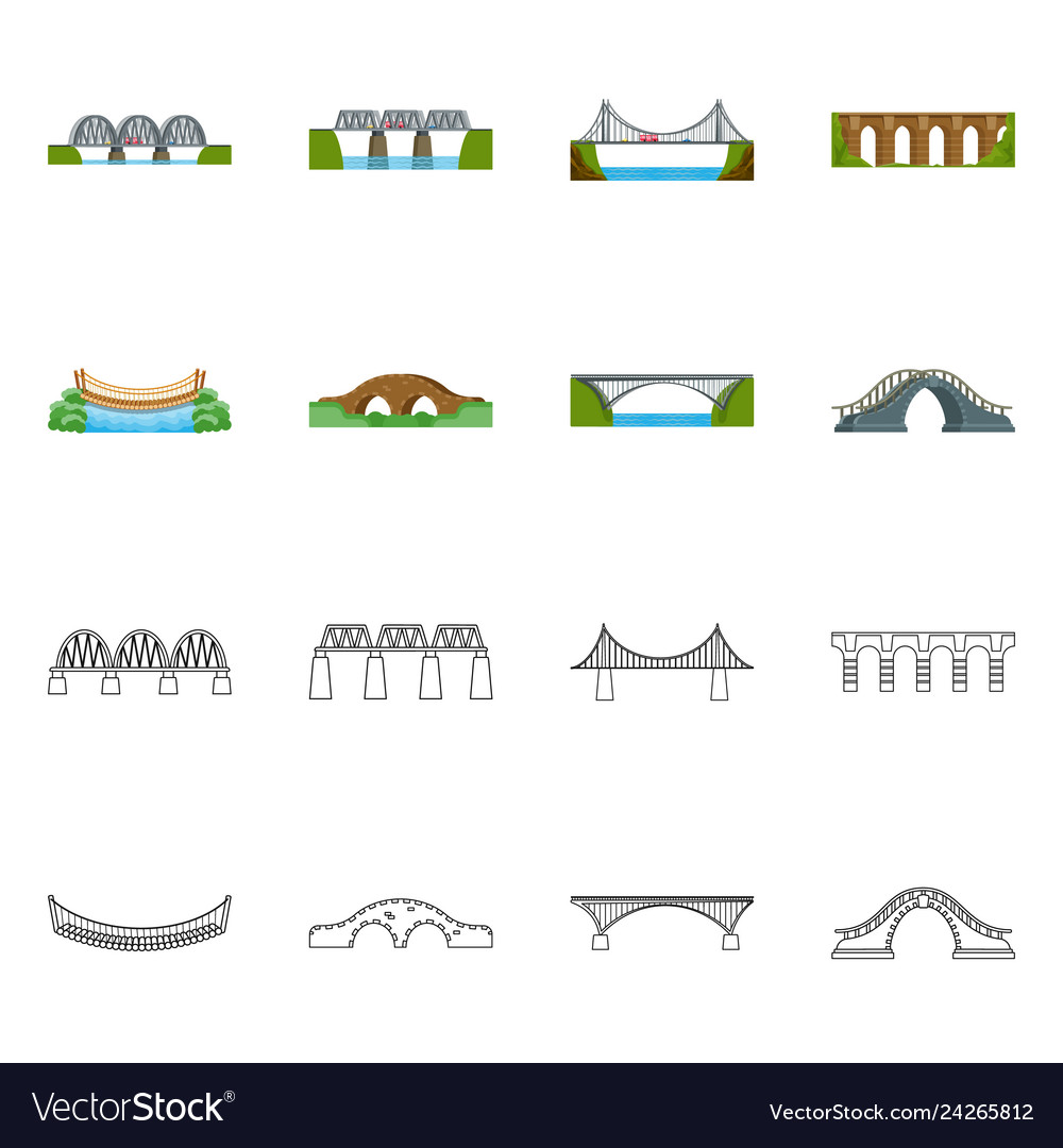 Connection & Structure Icon Set