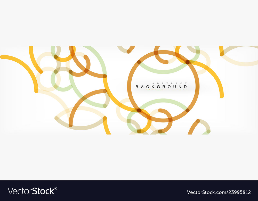 Curly wave lines abstract background design