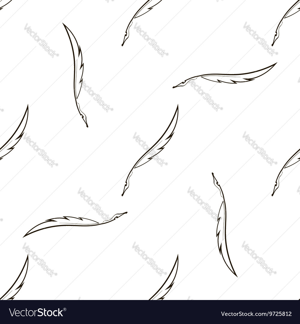 Elegant Feather Pattern