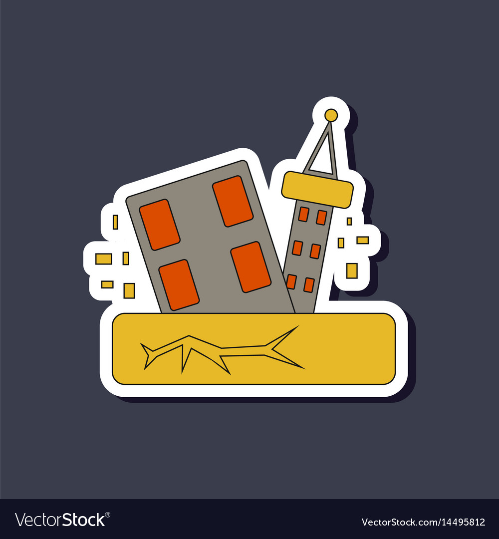 Paper sticker on stylish background natural
