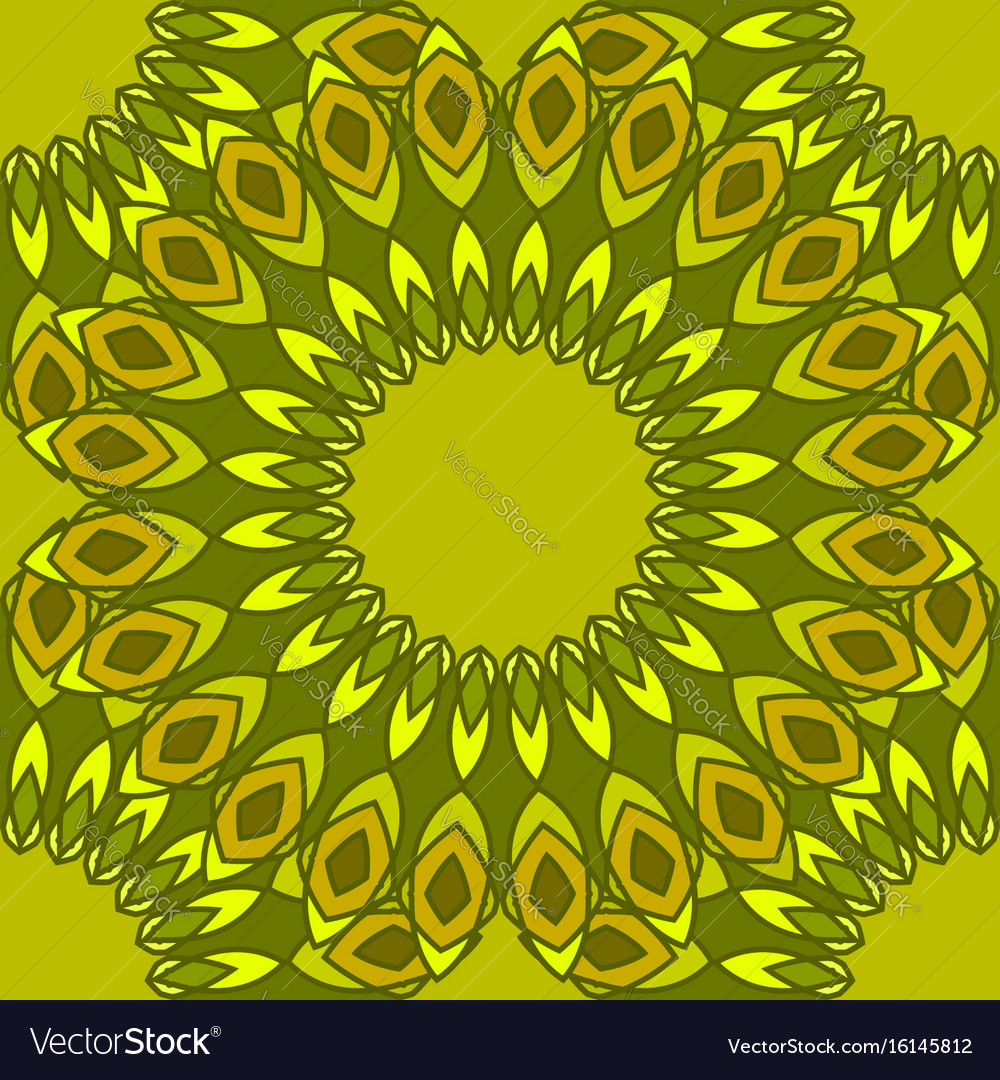Seamless pattern design mandala round elements