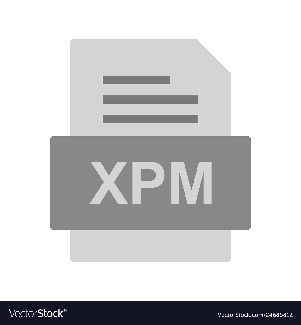Xpm file document icon