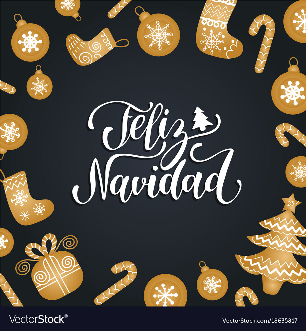 Feliz navidad translated merry christmas