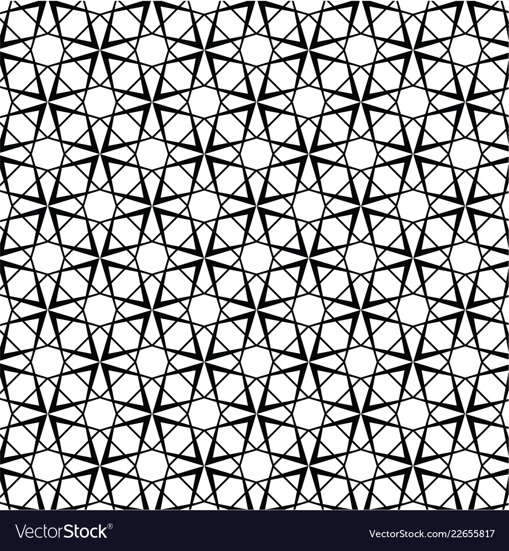 Geometric line grid pattern