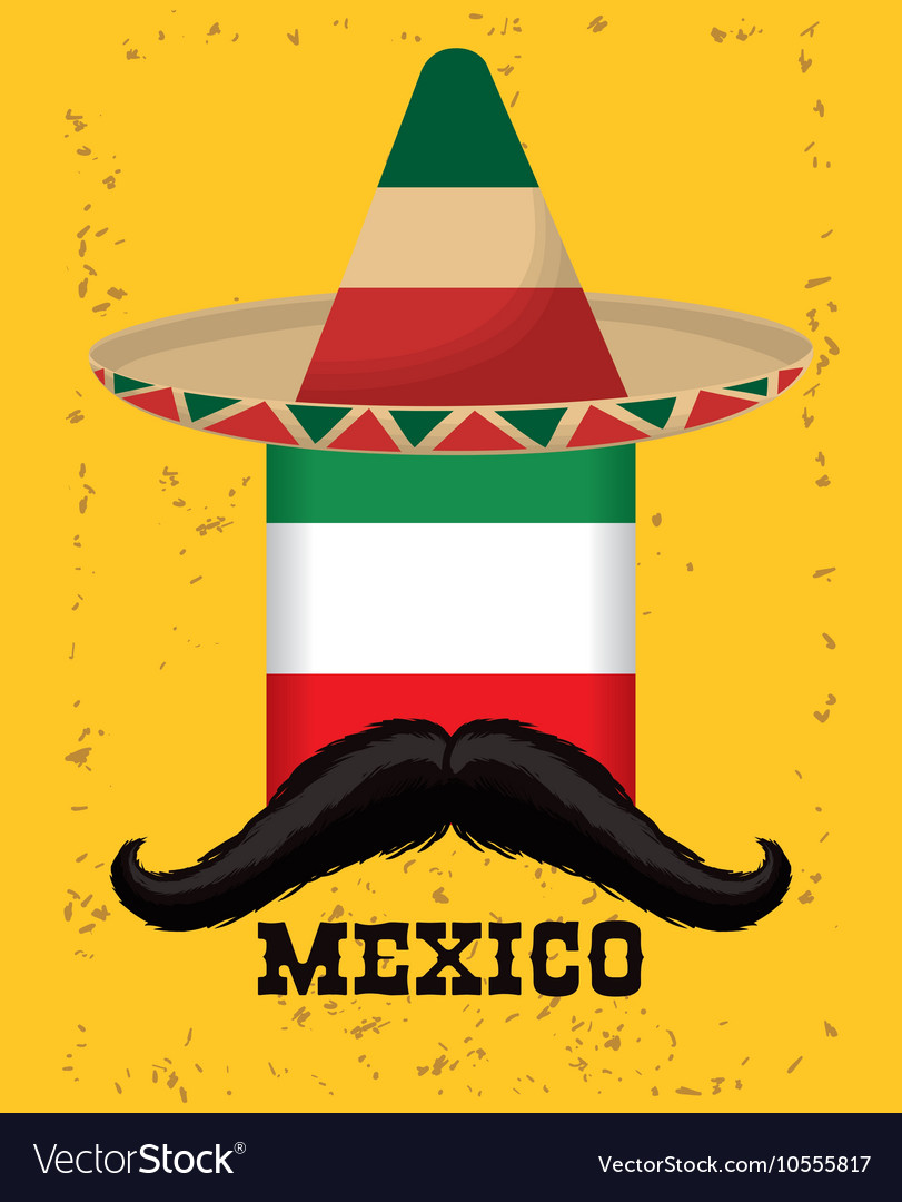 Mexico culture and landmark design Royalty Free Vector Image