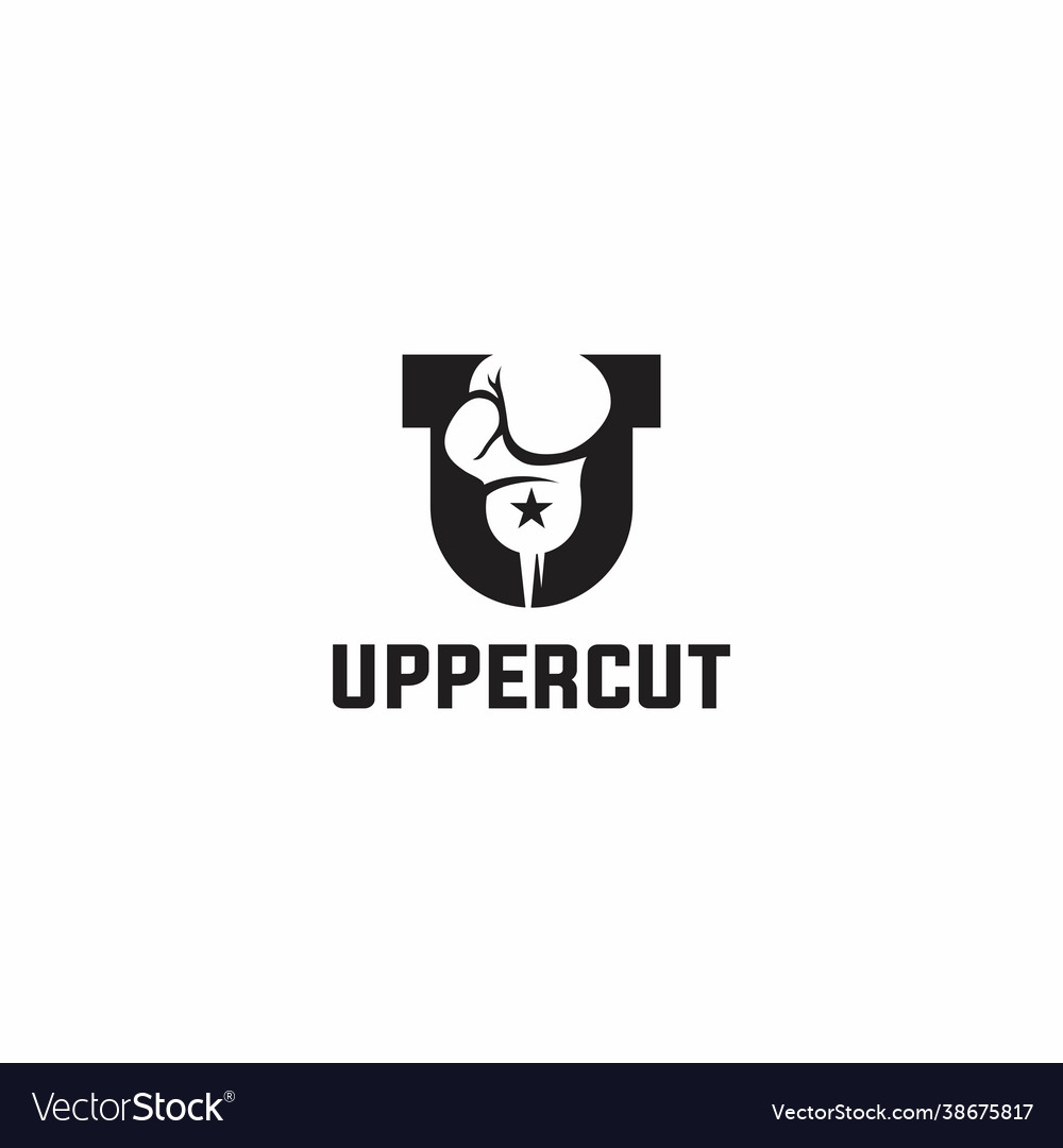 Uppercut logo Royalty Free Vector Image - VectorStock