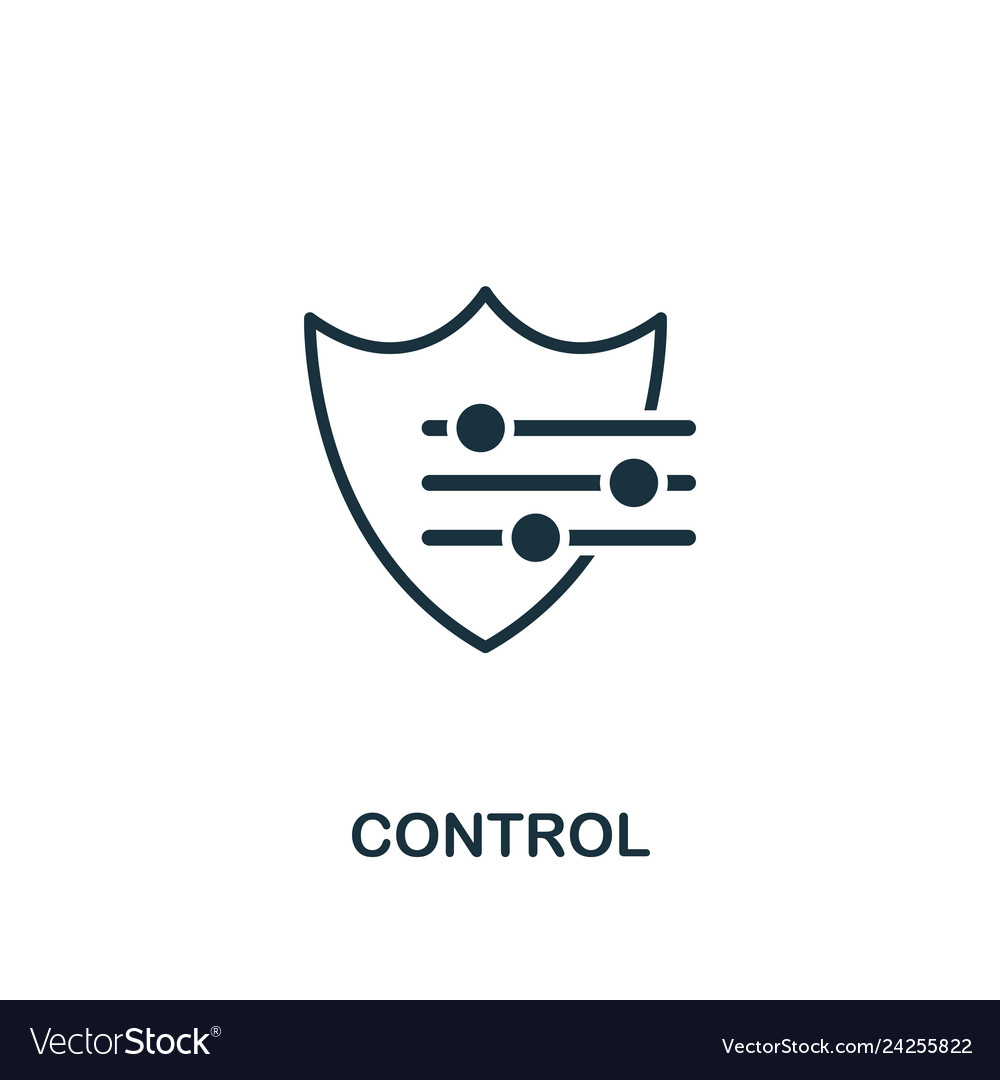 Control Icon - Modern System Element