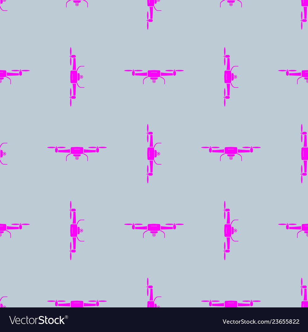 Drones seamless pattern stylish texture