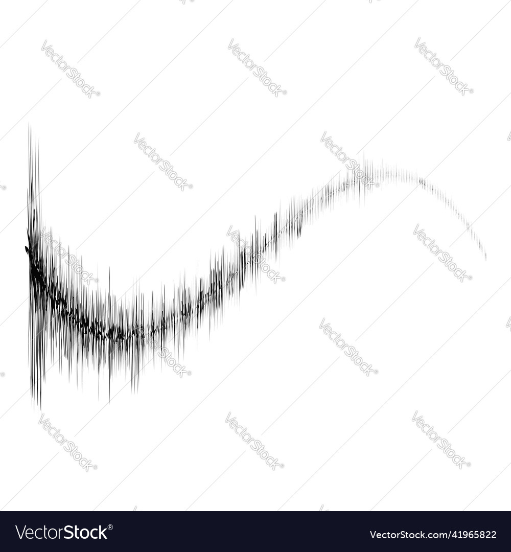 Sound Musik Equalizer eq zufällige Linien Diagramm vector image Sound Musik Equalizer eq zufällige Linien Diagramm
