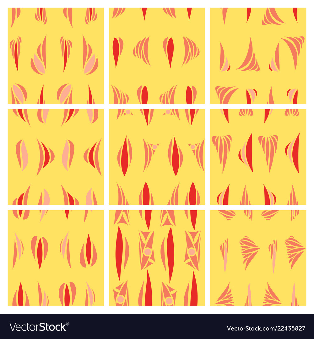 Abstract simple pattern hand drawn for your design vector image Abstract simple pattern hand drawn for your design