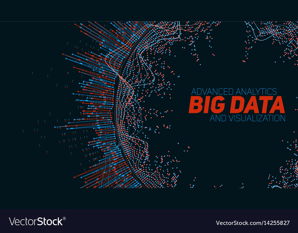 Big data circular visualization