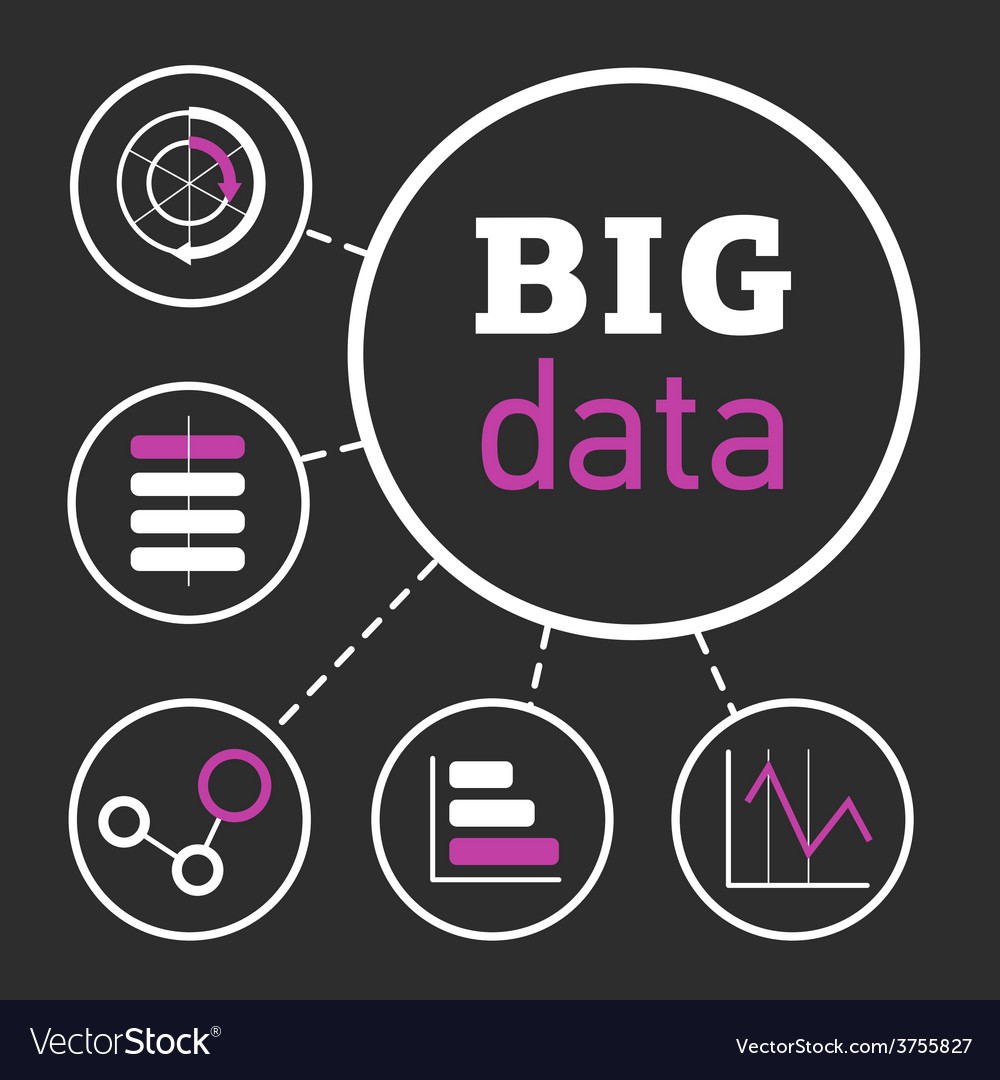 Bigdata Royalty Free Vector Image - VectorStock