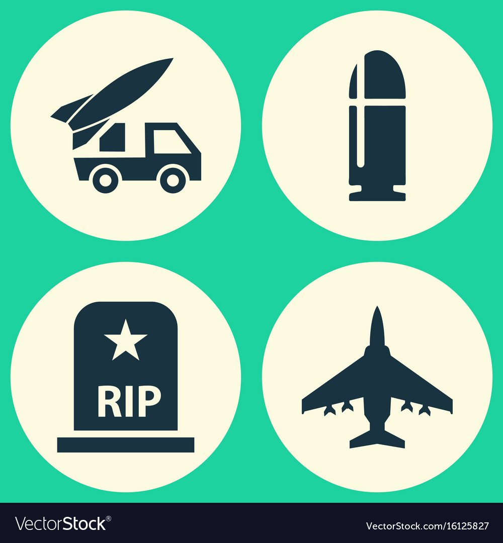 Combat icons set collection of slug rip