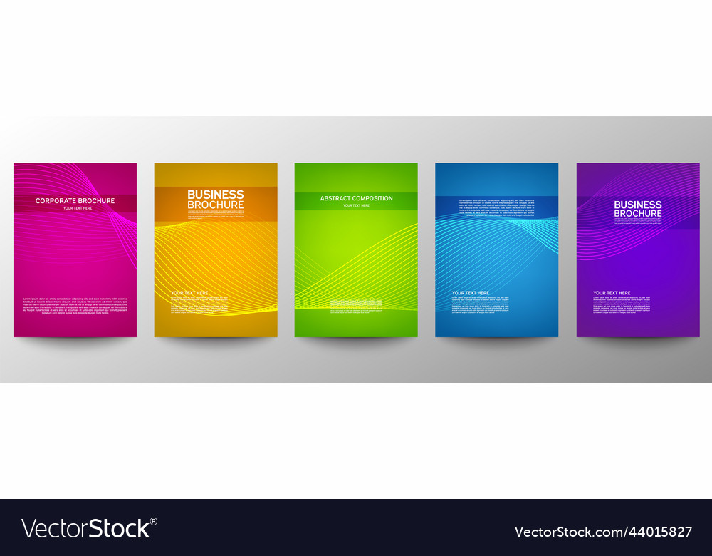 Cover geometric minimal set abstract line pattern vector image Cover geometric minimal set abstract line pattern