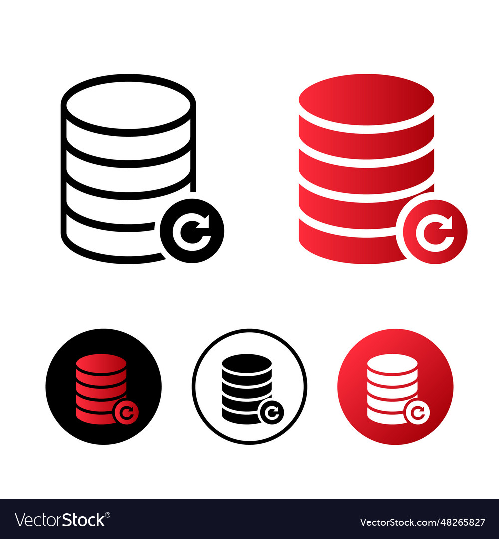 Database reload icon