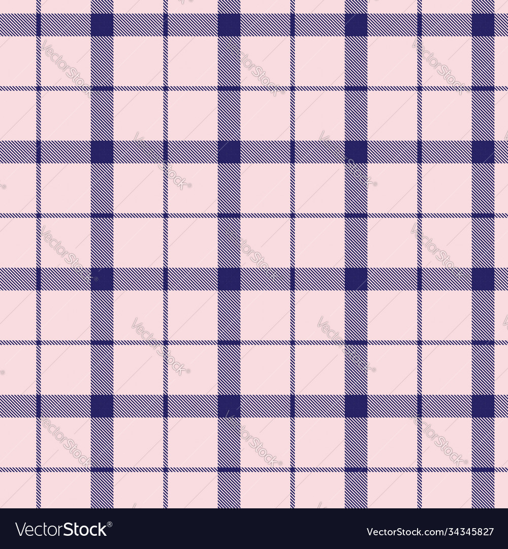 Pink navy glen plaid textured seamless pattern