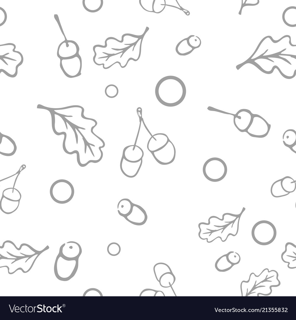 Autumn seamless pattern