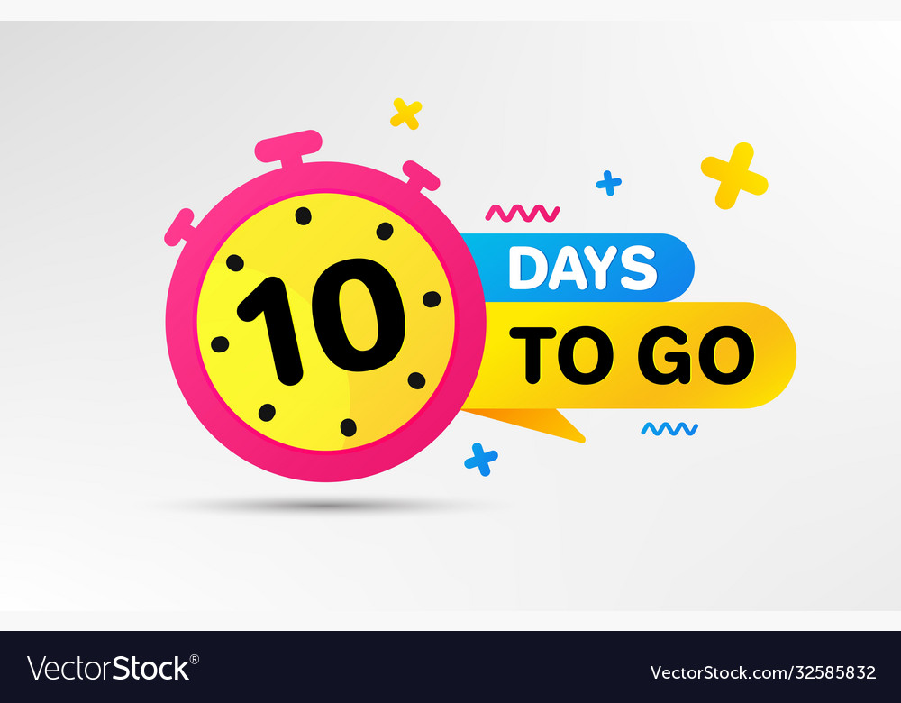 Countdown Timer - 10 Days Left