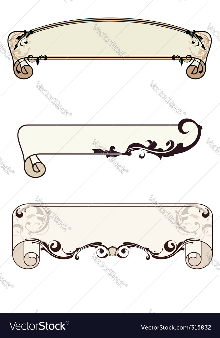 Decorative Scroll Elements