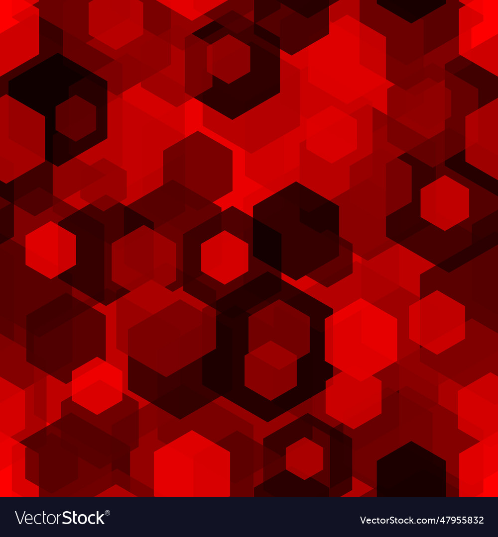 Honeycomb seamless pattern repeated overlap