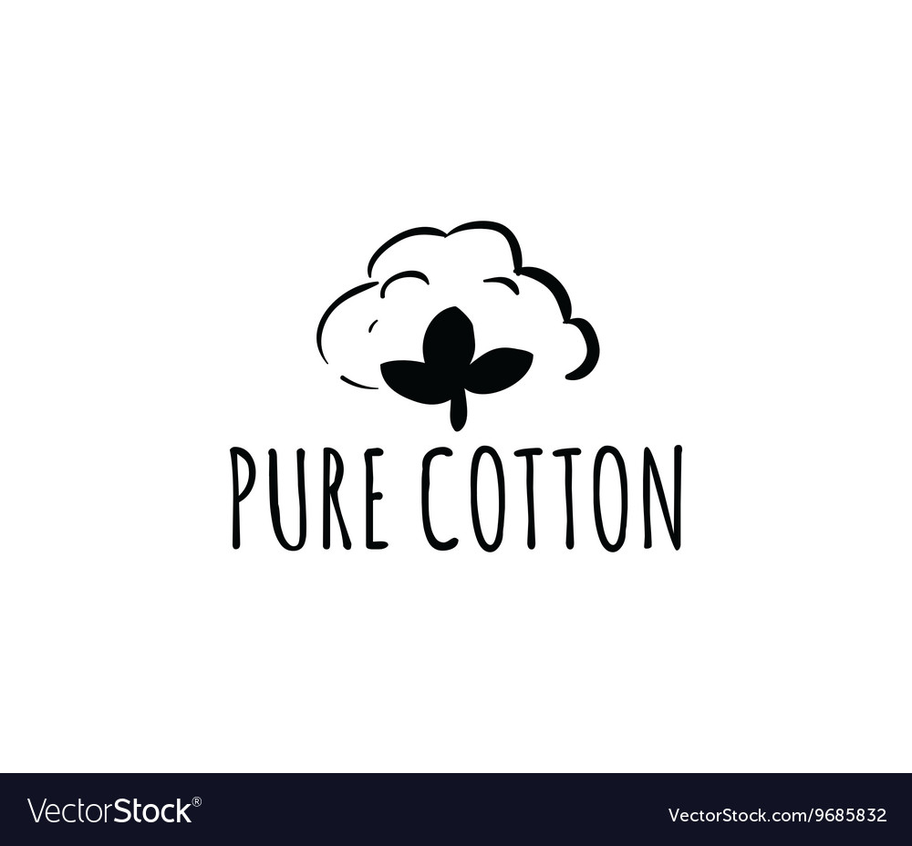 Natural organic cotton label