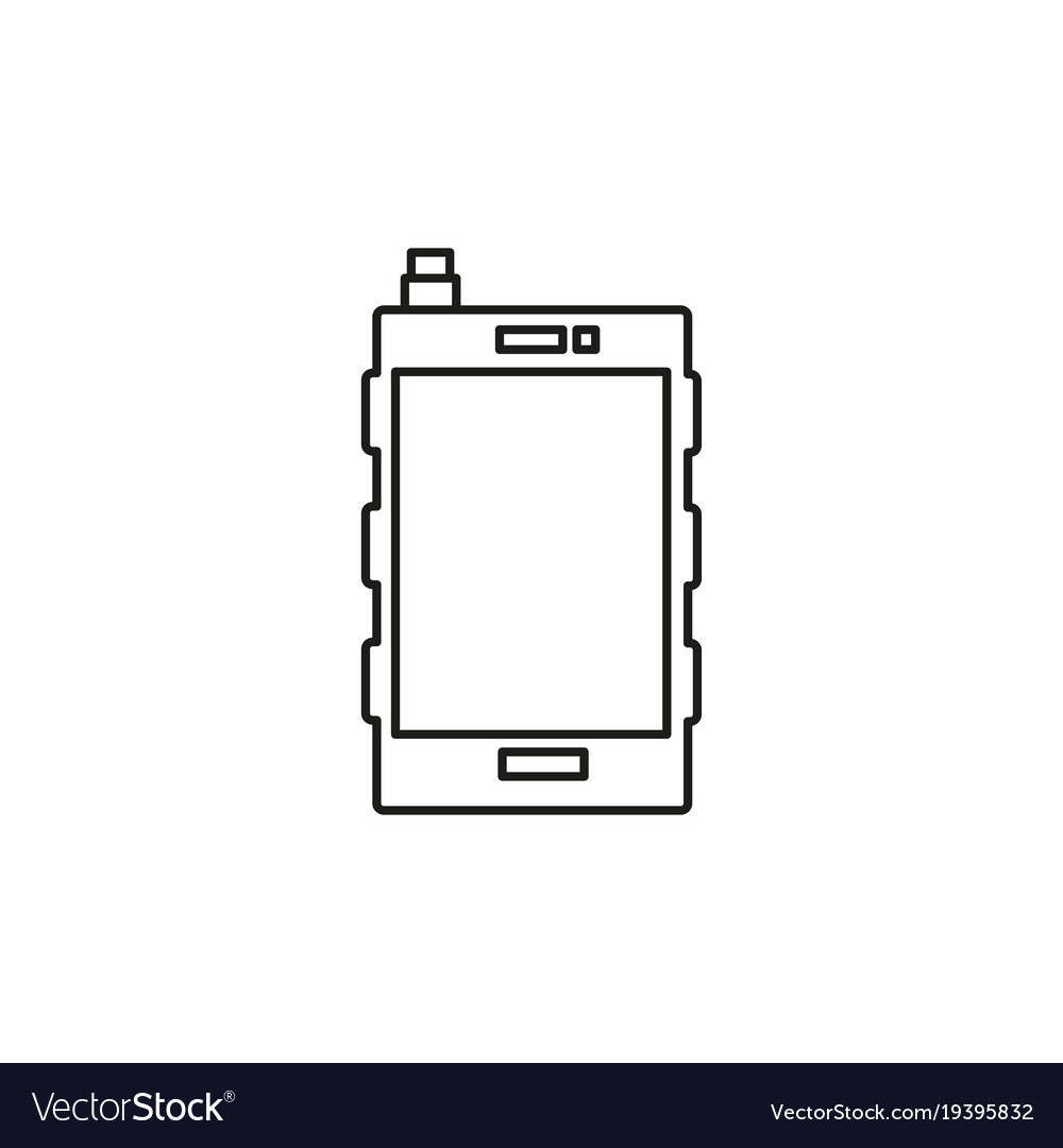 Pda icon Royalty Free Vector Image - VectorStock