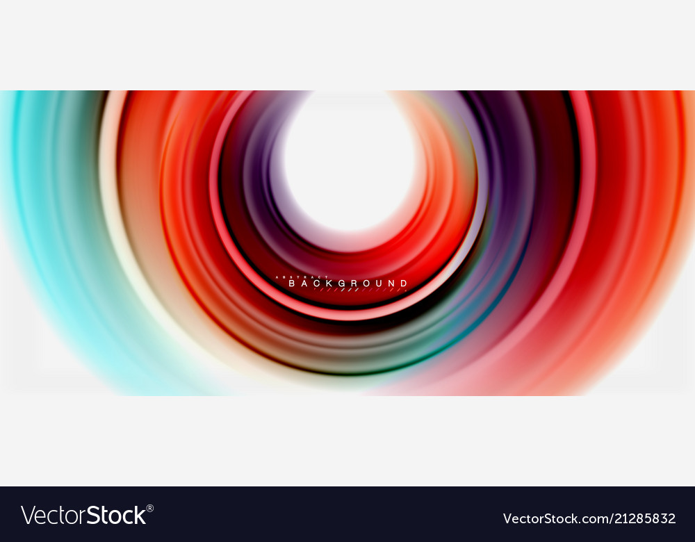 Rainbow fluid color line abstract background Vector Image Rainbow fluid color line abstract background