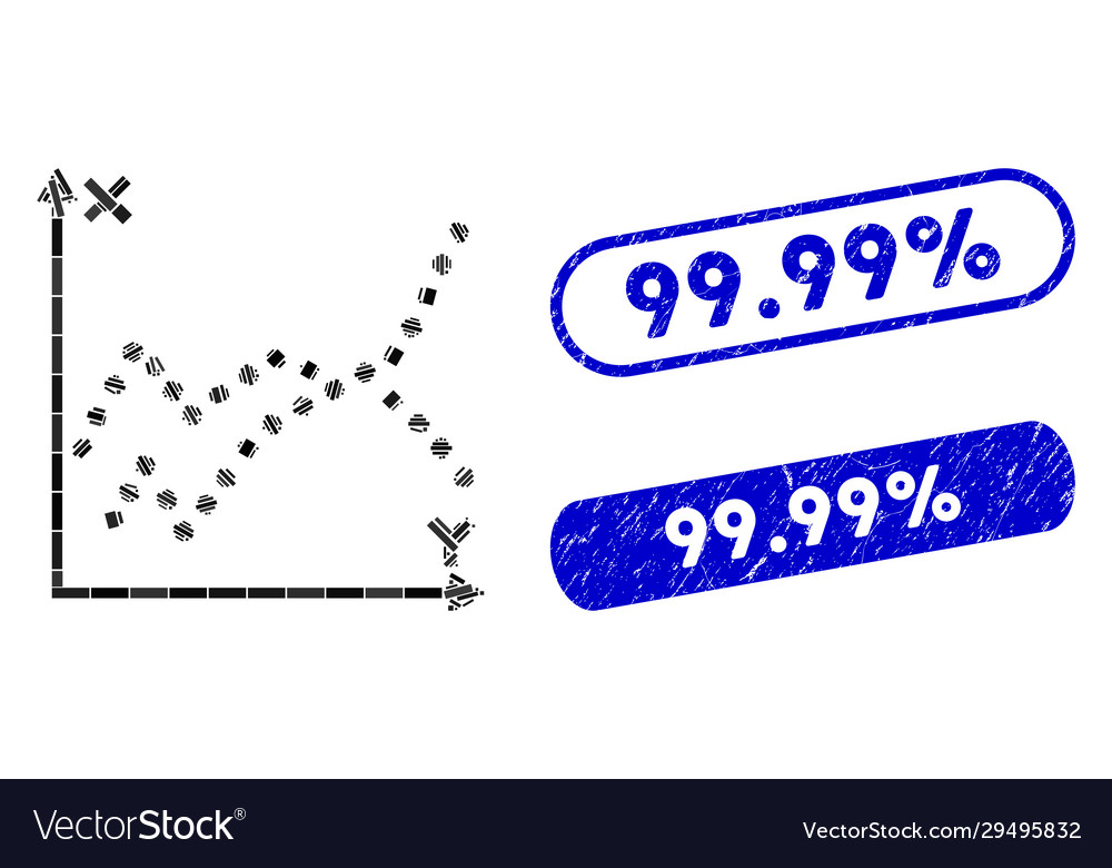 Rectangle collage functions plot with distress 99 Vector Image Rectangle collage functions plot with distress 99