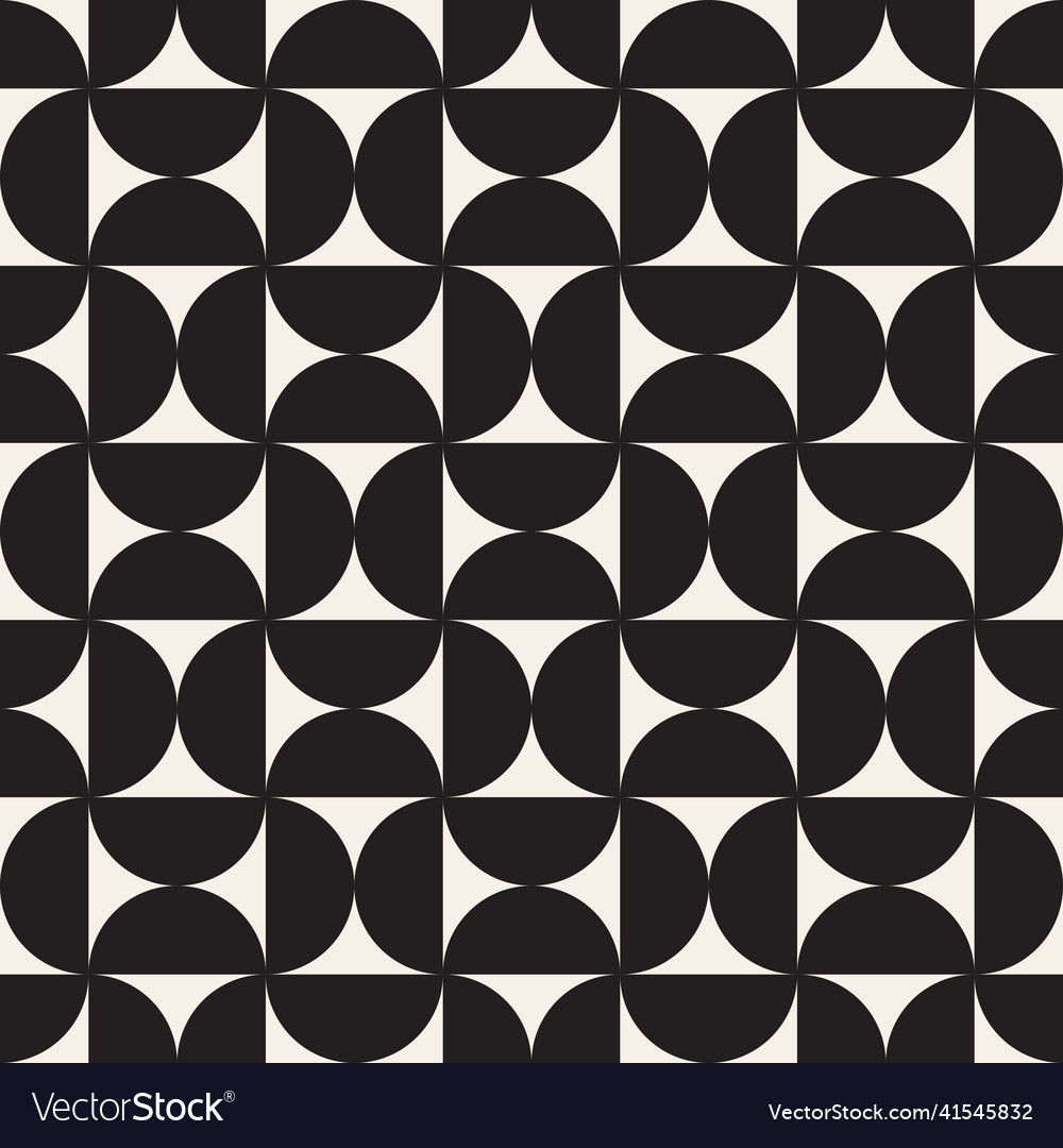 Seamless pattern repeating geometric elements