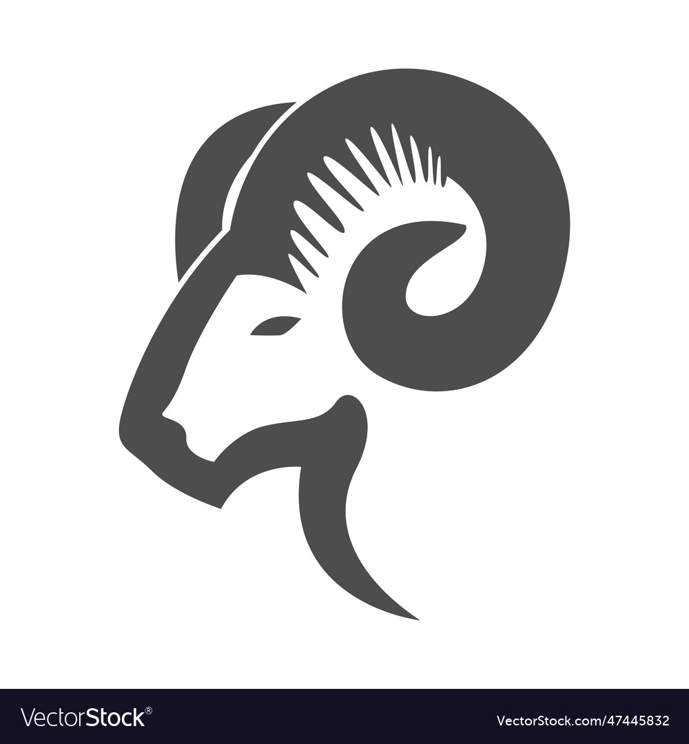 Sheep logo icon design Royalty Free Vector Image