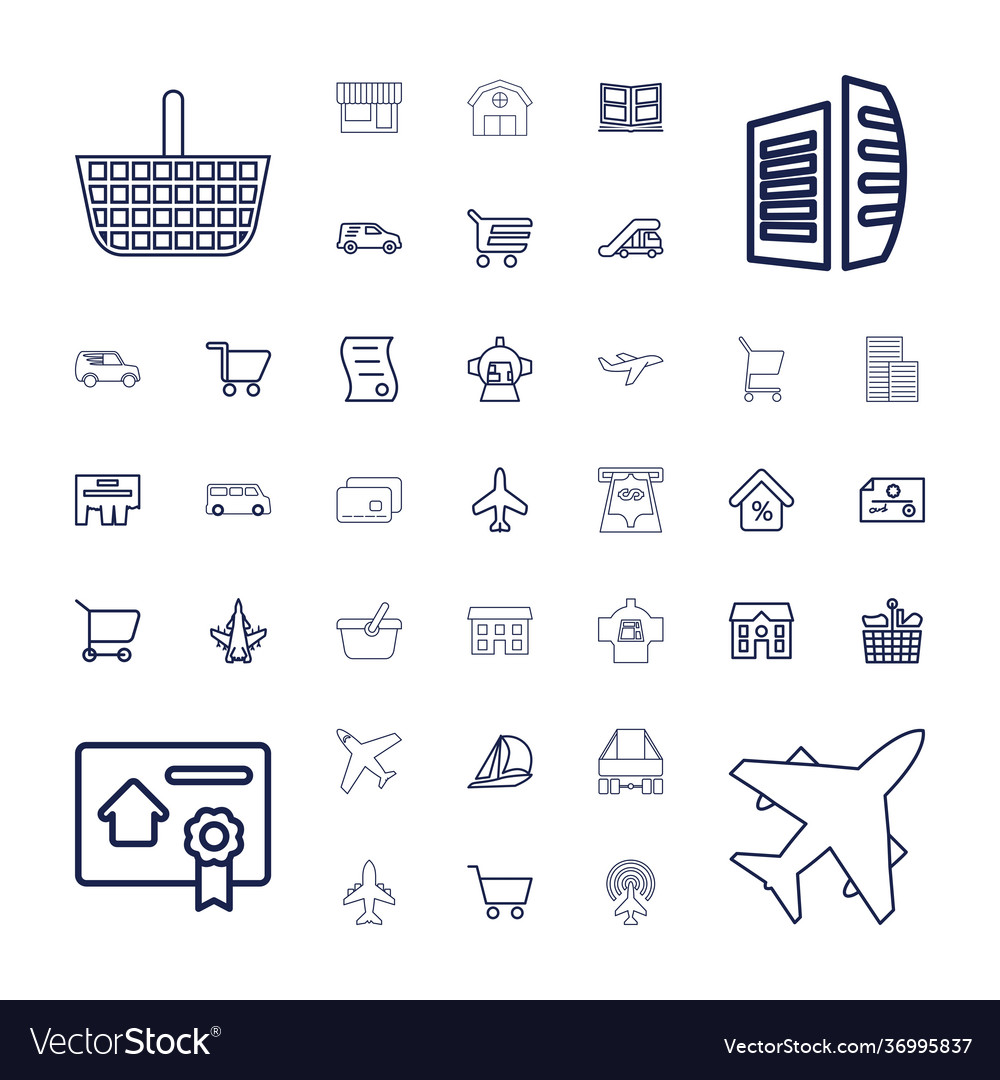 37 commercial icons