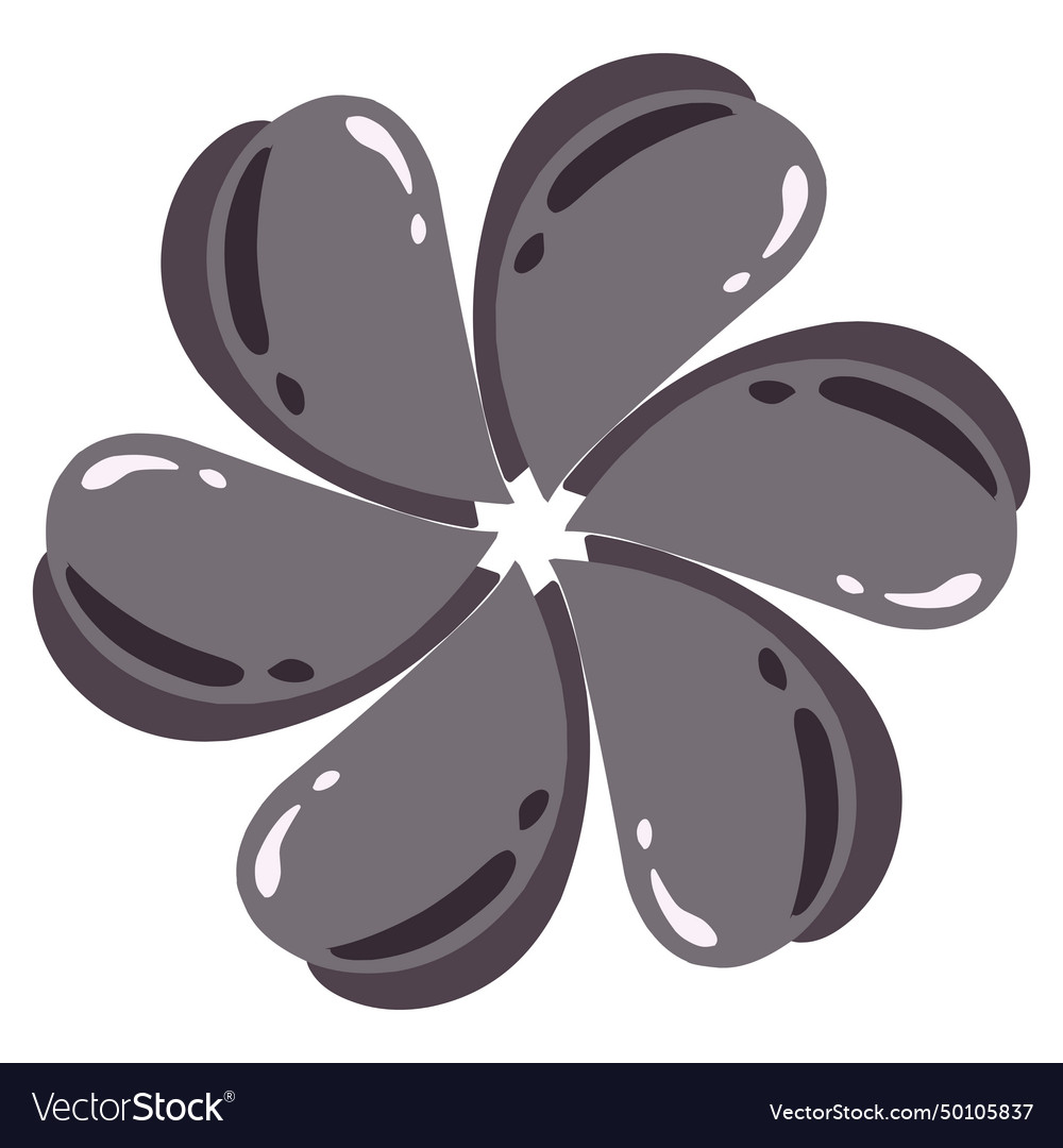 Abstract design flat element