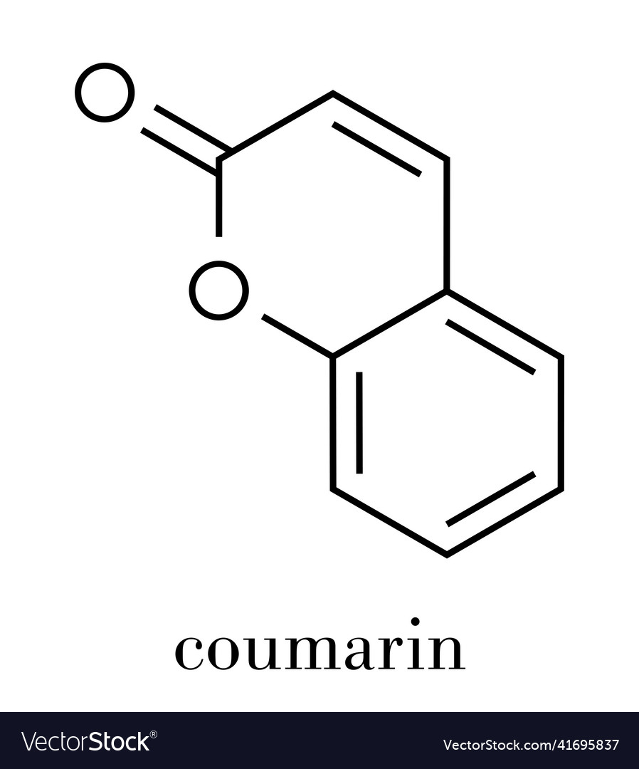 Coumarin herbal fragrant molecule responsible