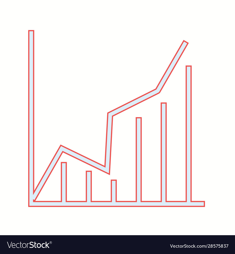 Line Chart Icon - Data Visualization