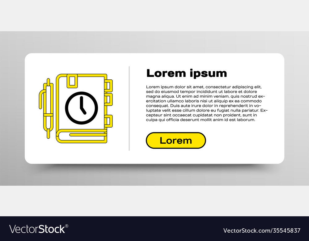 Line daily paper notepad icon isolated on white