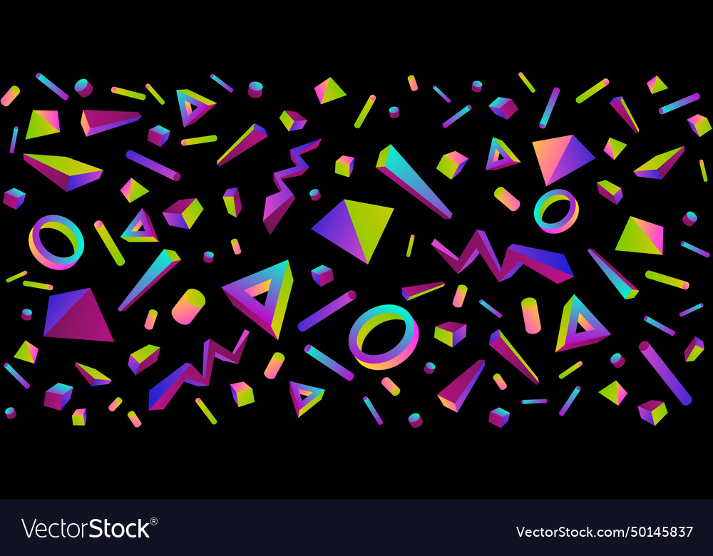 Seamless colorful abstract geometric pattern vector image Seamless colorful abstract geometric pattern
