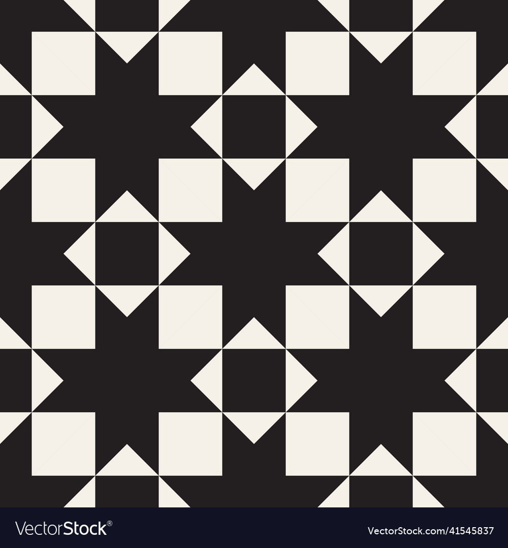 Seamless pattern repeating geometric elements vector image Seamless pattern repeating geometric elements
