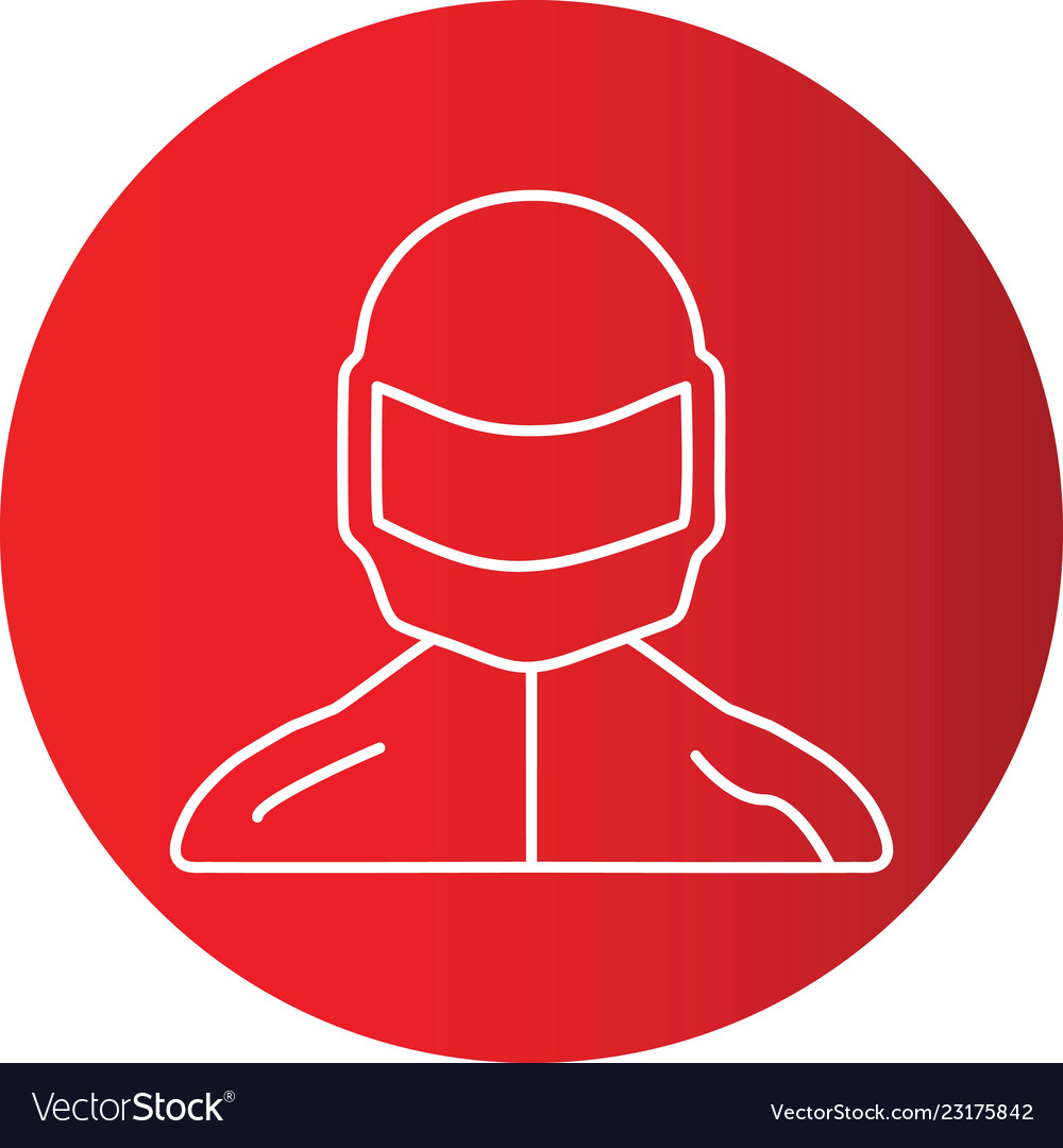 Gradient line circle perfect icon or pigtogram