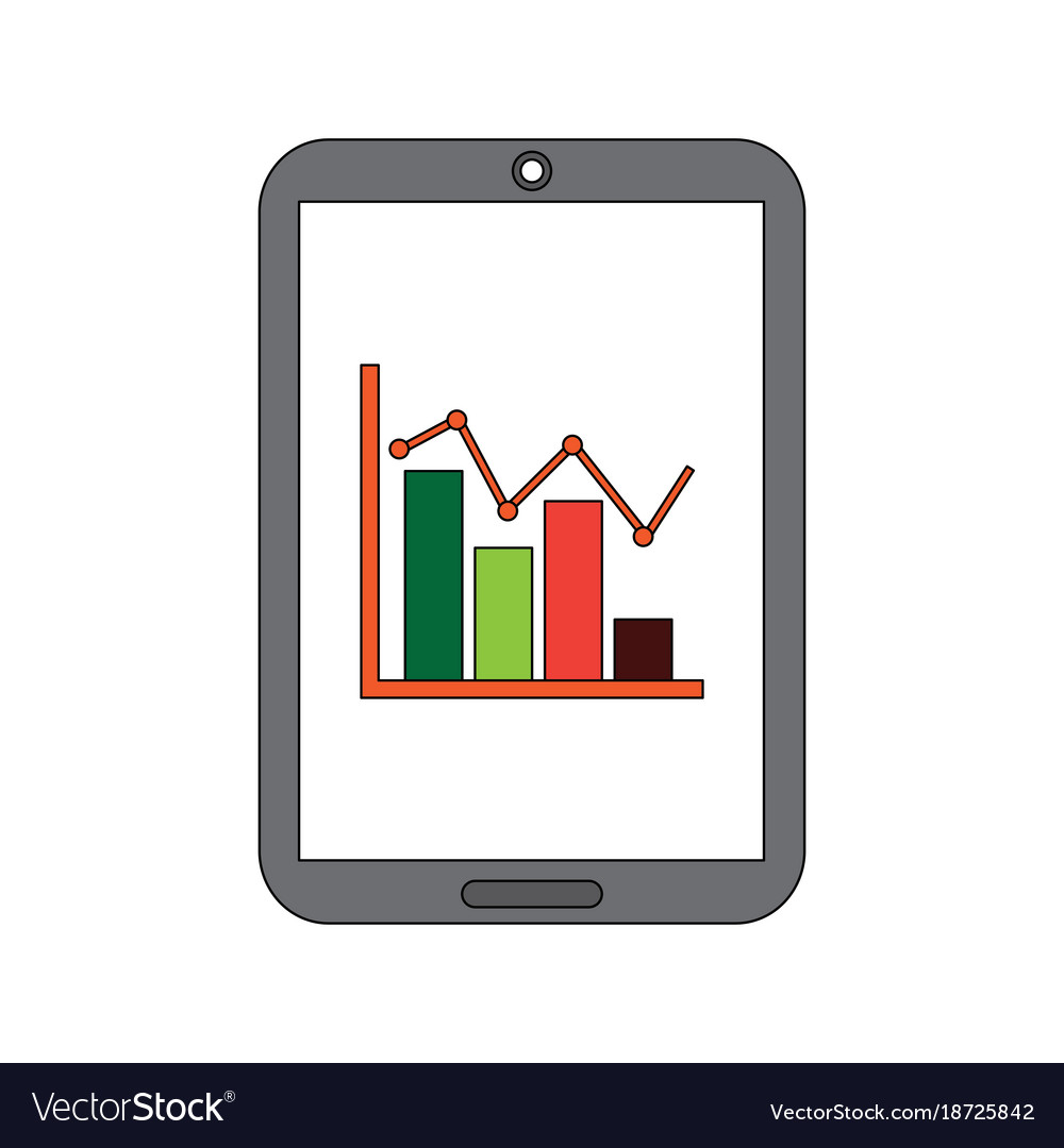 Graph chart icon image