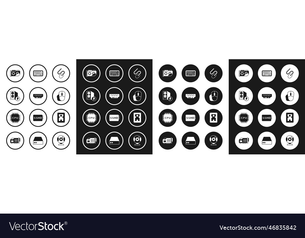 Computer Maus ram zufälligen Zugriff Speicher vector image Computer Maus ram zufälligen Zugriff Speicher