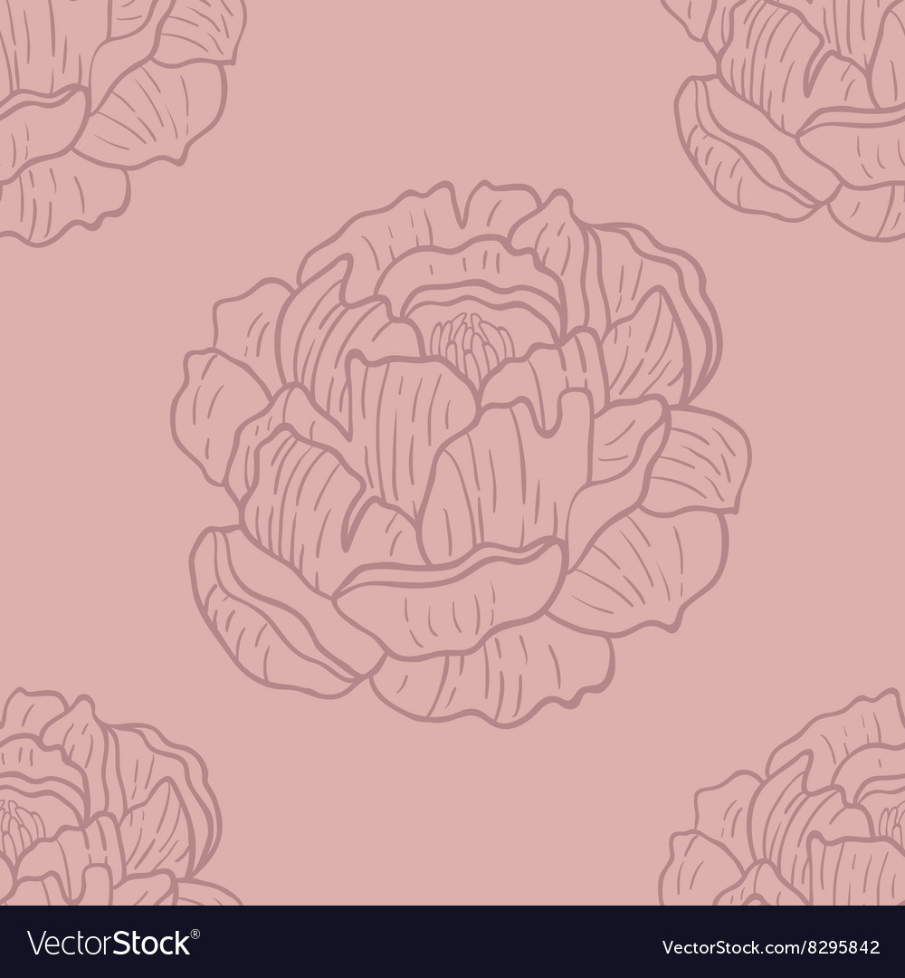 Spring rampage seamless pattern