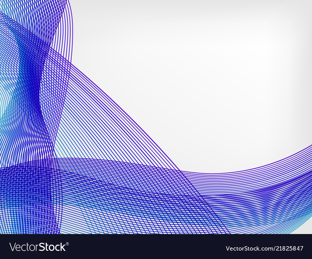 Abstract waved line background