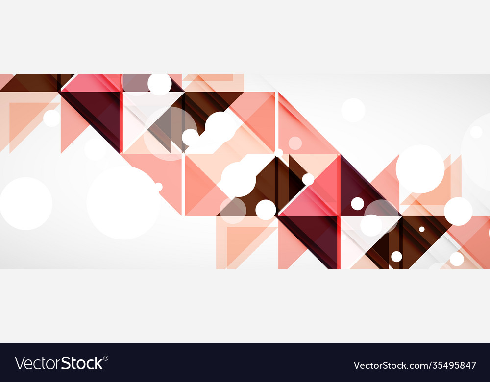 Geometric abstract background techno color