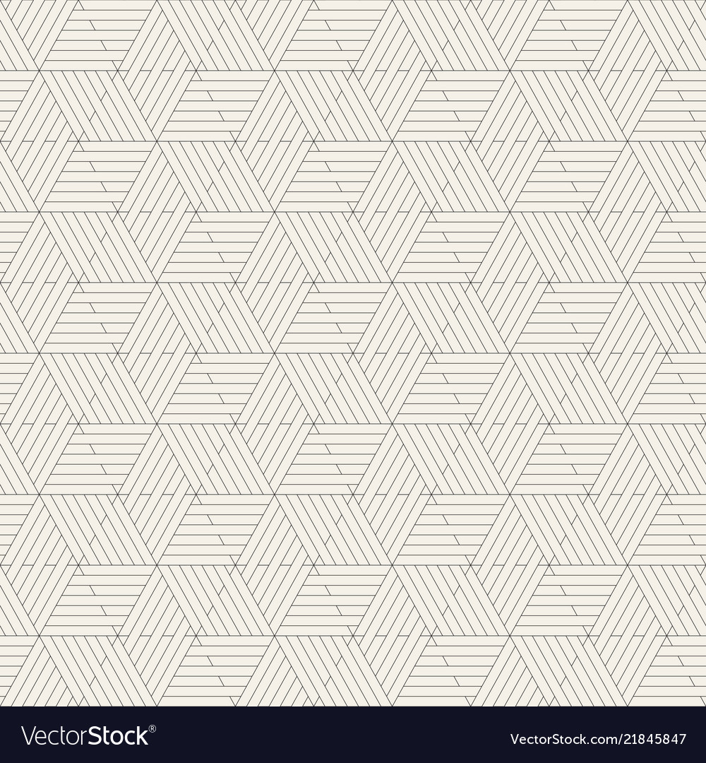 Geometric Line Tiling Pattern