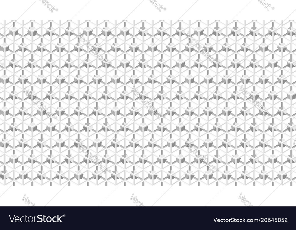 Abstract background of isometric grid with cubes