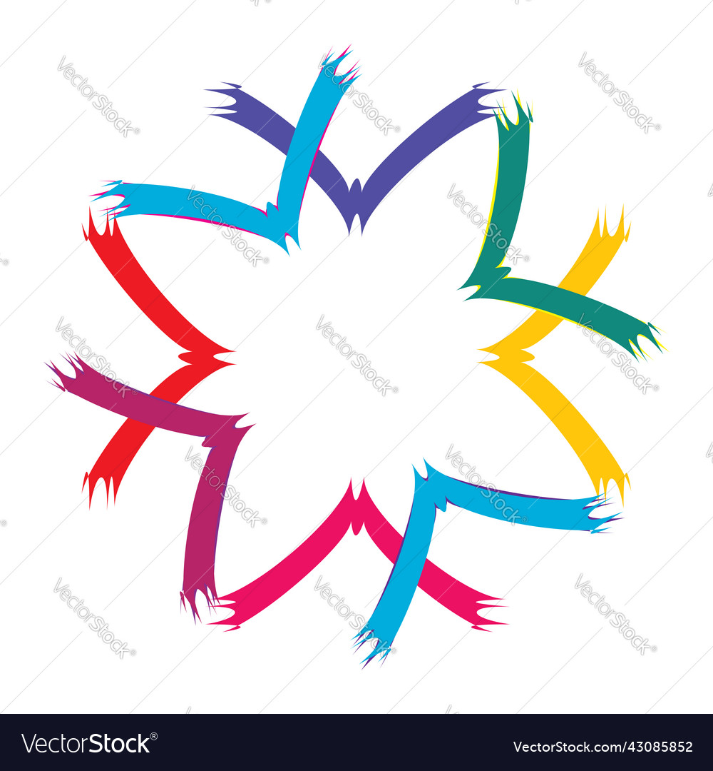 Abstractionist abstract geometric shape element