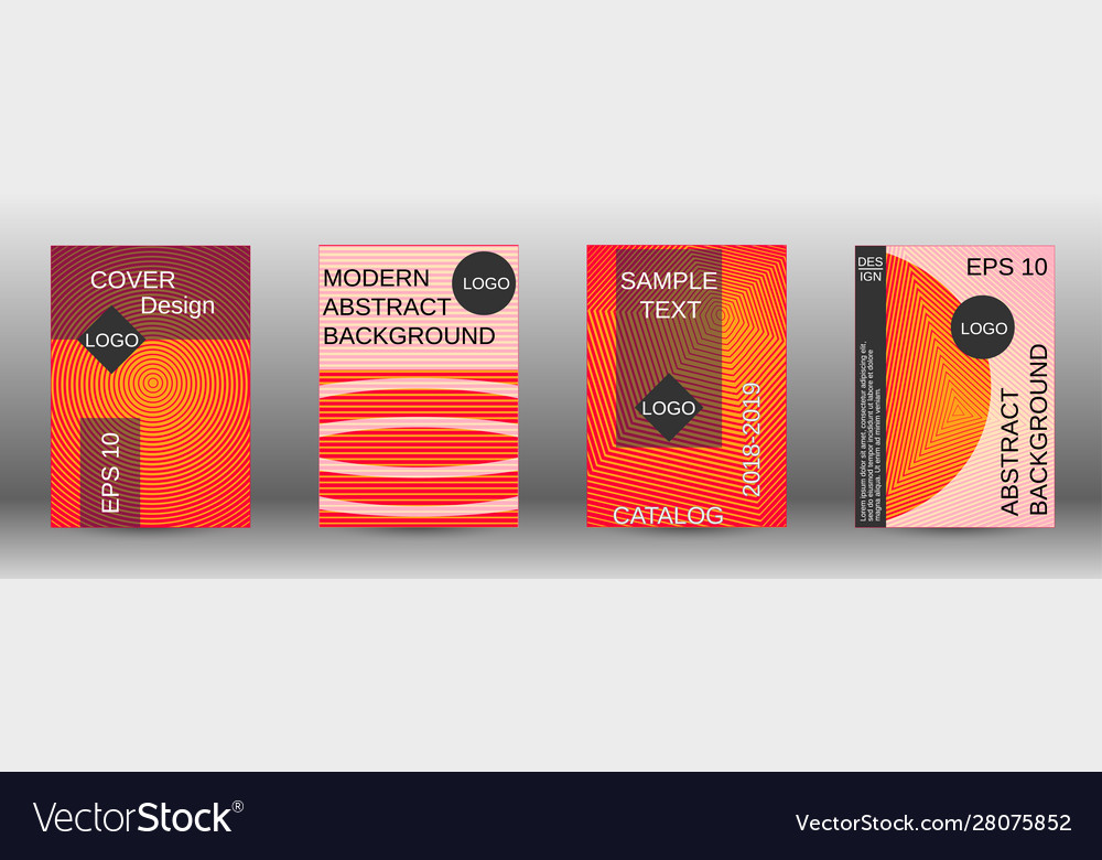 Creative backgrounds with abstract gradient linear