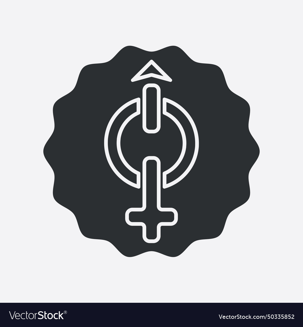 Gender logo Royalty Free Vector Image - VectorStock