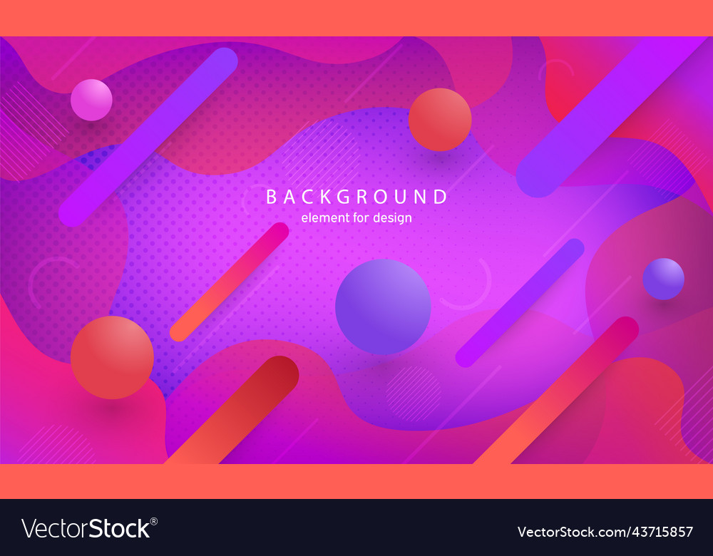 Abstract background with lines and circles