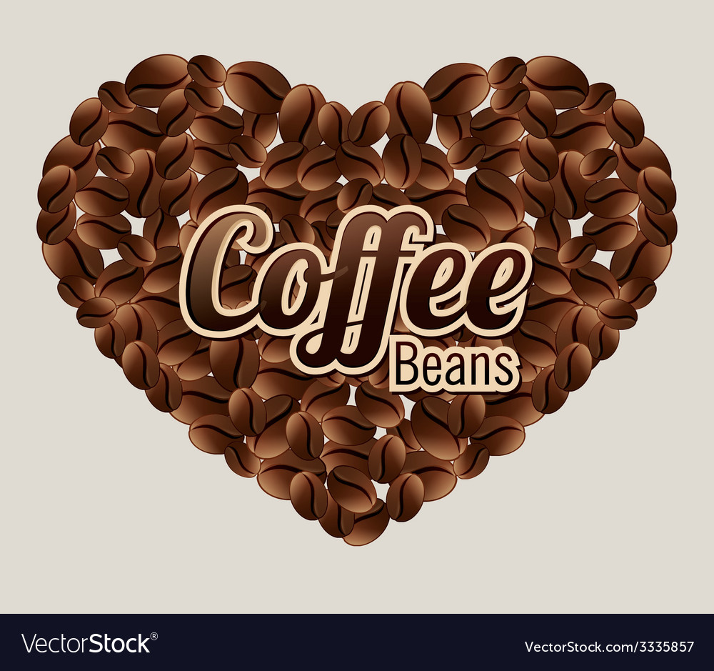 Coffee design over white background